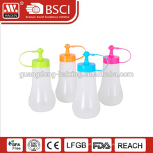 HAIXING durable plastic 200 250 300 350 400 450 ML squeeze bottles